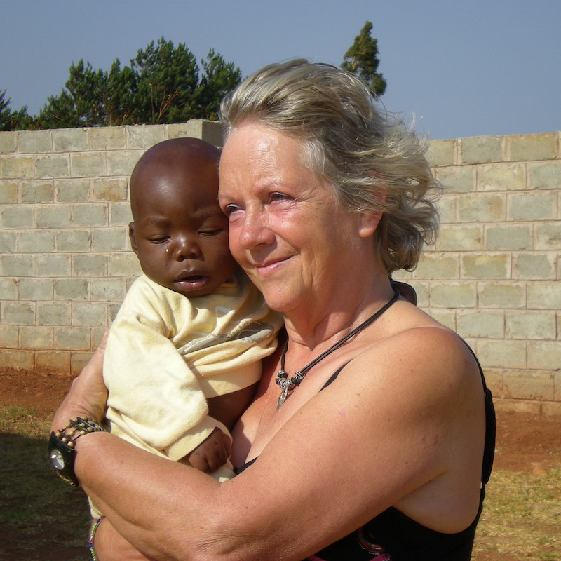 Ineke ten Cate in Zambia